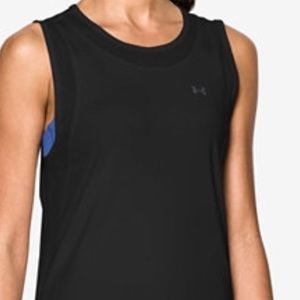Under Armour Women’s black muscle tank